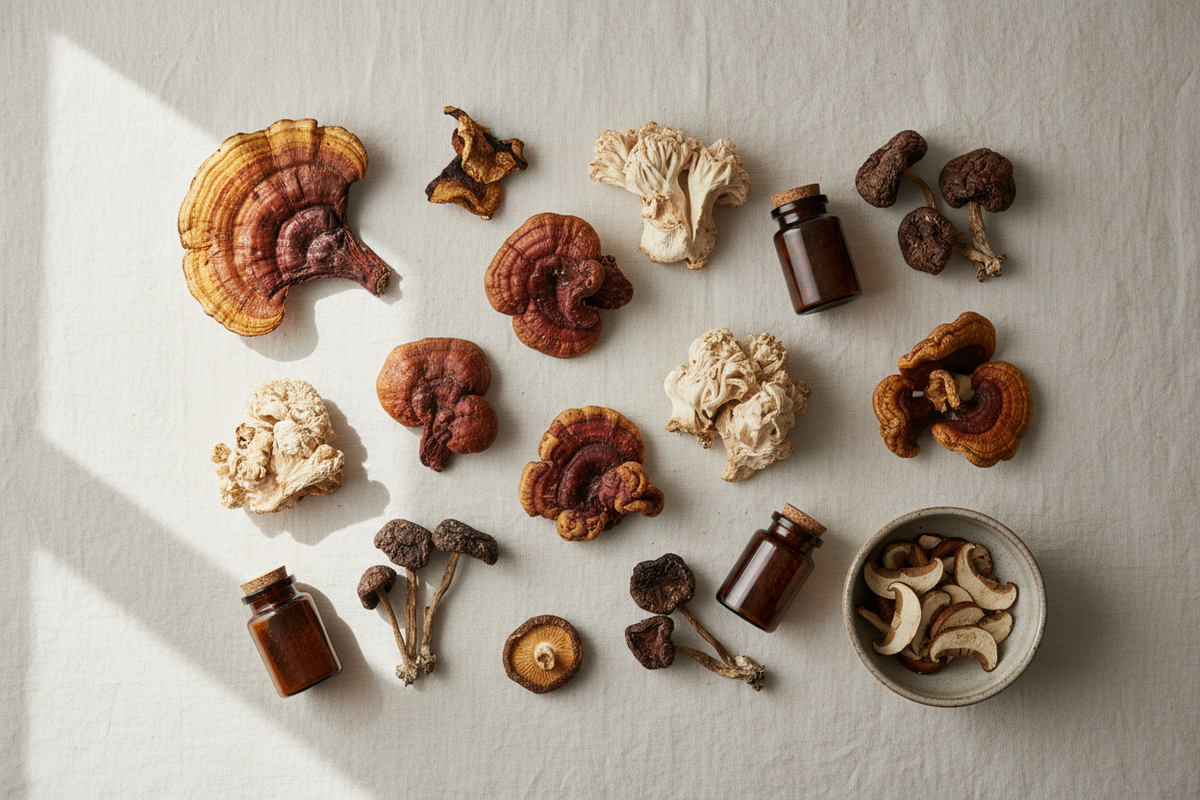 Dried-Mushrooms Spruce Creek Mushrooms