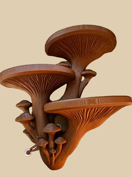 3D-Printed Mushroom Wall Shelf Spruce Creek Mushrooms