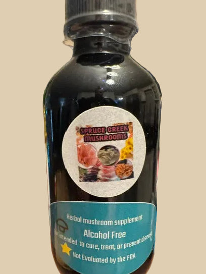Premium Alcohol-Free Lion's Mane Dual Extraction Tincture
